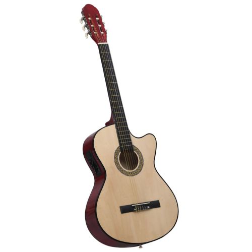 vidaXL Gitara klasyczna z wycięciem, 6 strunami i equalizerem