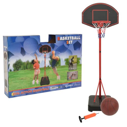 vidaXL Zestaw do koszykówki dla dzieci, regulowany, 190 cm