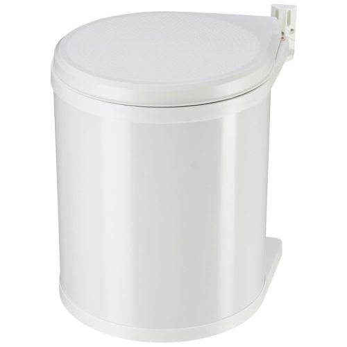 Hailo Kosz na śmieci Compact-Box, rozmiar M, 15 L, biały, 3555-001