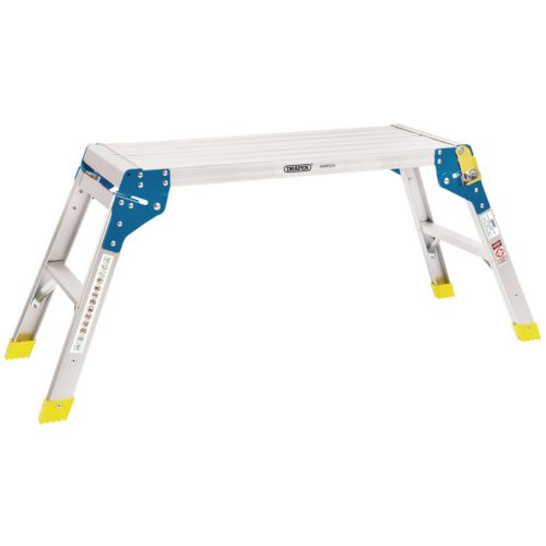 Draper Tools Aluminiowa platforma robocza, 2 stopnie, 80x30x48 cm
