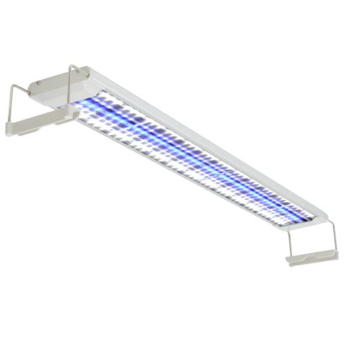 vidaXL Lampa LED do akwarium, IP67, aluminiowa, 80-90 cm