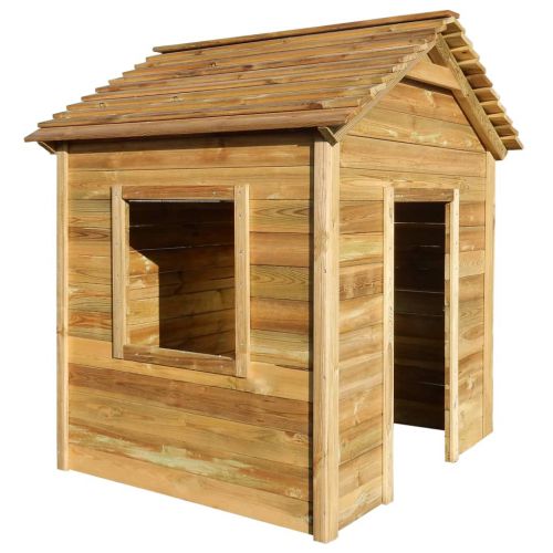 vidaXL Ogrodowy domek do zabawy, 123 x 120 x 146 cm, drewno sosnowe