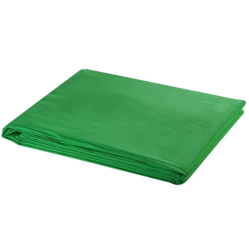 vidaXL Zielone tło fotograficzne, bawełna, 500 x 300 cm, chroma key