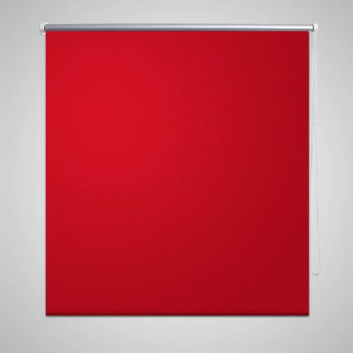 Roleta przeciwsłoneczna 60 x 120 cm Czerwona