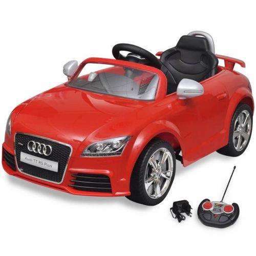 vidaXL Zabawkowy samochód Audi TT RS z pilotem, czerwony