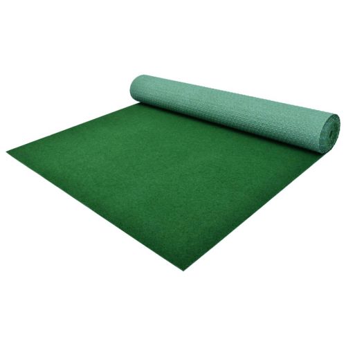 vidaXL Sztuczna trawa, spód z wypustkami, PP, 2x1 m, zielona