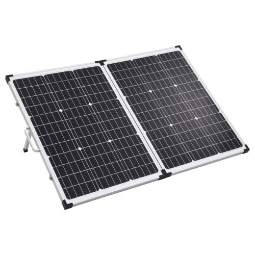 vidaXL Składany panel solarny, walizkowy, 120 W, 12 V