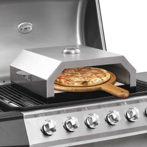 vidaXL Piec do pizzy z kamieniem, na grill gazowy lub węglowy