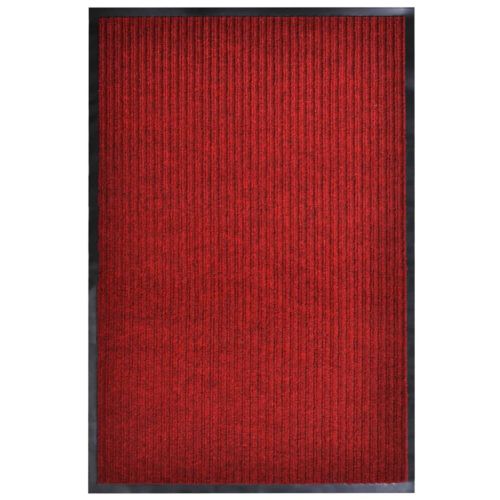 vidaXL Wycieraczka, czerwona, 120 x 220 cm, PVC