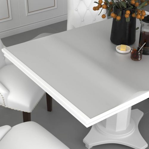 vidaXL Mata ochronna na stół, matowa, 180x90 cm, 2 mm, PVC