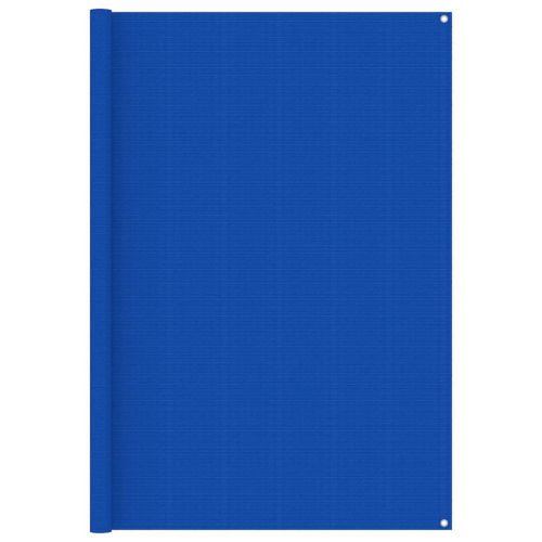 vidaXL Wykładzina do namiotu, 200 x 400 cm, niebieska, HDPE
