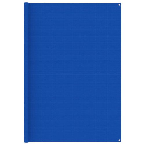 vidaXL Wykładzina do namiotu, 250 x 250 cm, niebieska, HDPE