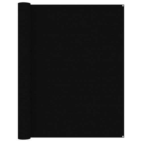 vidaXL Wykładzina do namiotu, 250 x 400 cm, czarna