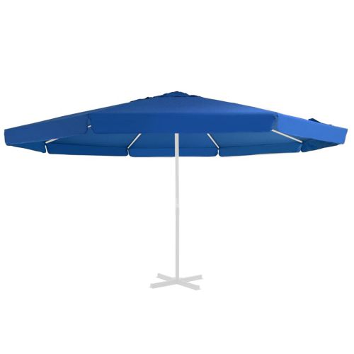 vidaXL Pokrycie do parasola ogrodowego, lazurowe, 500 cm