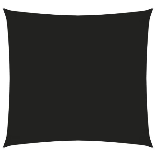 vidaXL Kwadratowy żagiel ogrodowy, tkanina Oxford, 2,5x2,5m, czarny