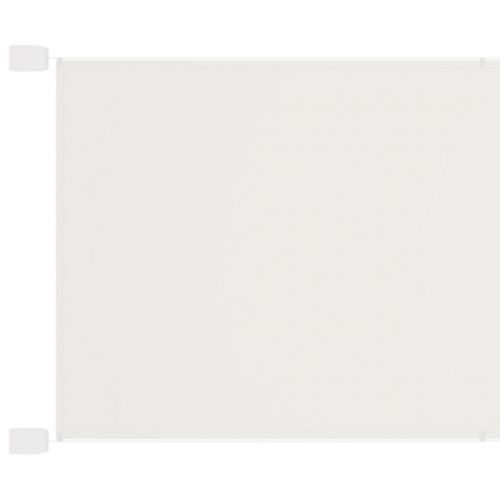 vidaXL Markiza pionowa, biała, 60x1000 cm, tkanina Oxford