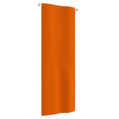 vidaXL Parawan balkonowy, pomarańczowy, 80x240 cm, tkanina Oxford