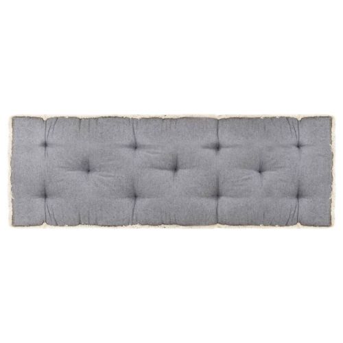 vidaXL Poduszka na sofę z palet, antracytowa, 120x40x7 cm