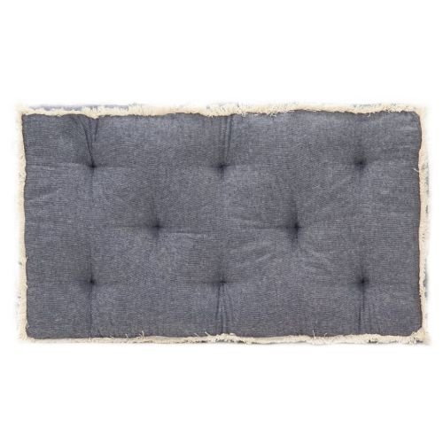 vidaXL Poduszka na sofę z palet, niebieska, 73x40x7 cm