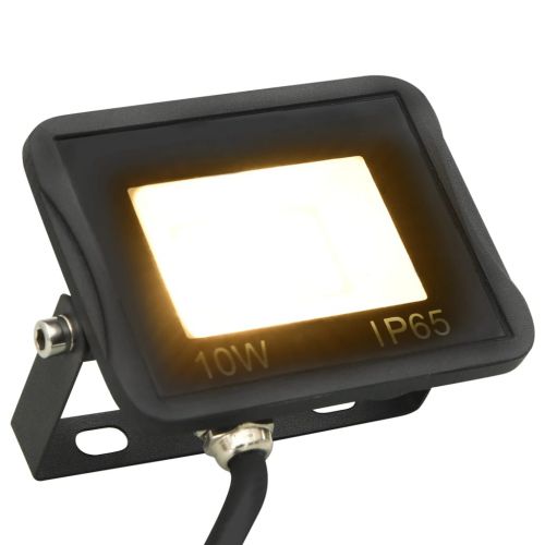 vidaXL Reflektor LED, 10 W, ciepłe białe światło