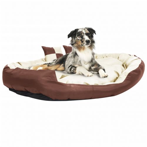 vidaXL Dwustronna poduszka dla psa, możliwość prania, 150x120x25 cm