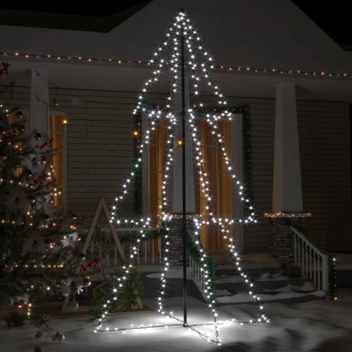 vidaXL Ozdoba świąteczna w kształcie choinki, 300 LED, 120x220 cm
