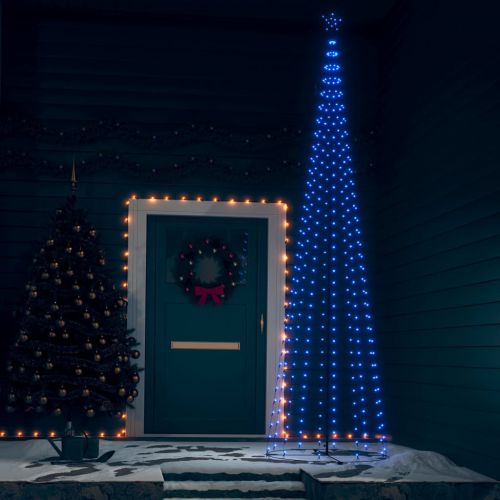 vidaXL Ozdoba świąteczna w kształcie choinki, 400 LED, 100x360 cm