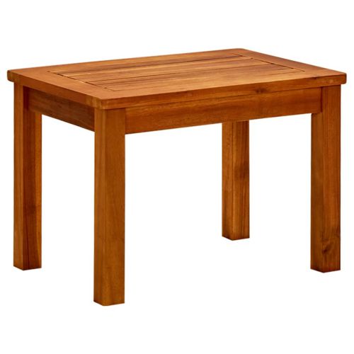 vidaXL Ogrodowy stolik kawowy, 50x35x36 cm, lite drewno akacjowe