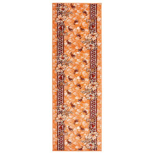vidaXL Chodnik dywanowy, BCF, terakota, 100x400 cm
