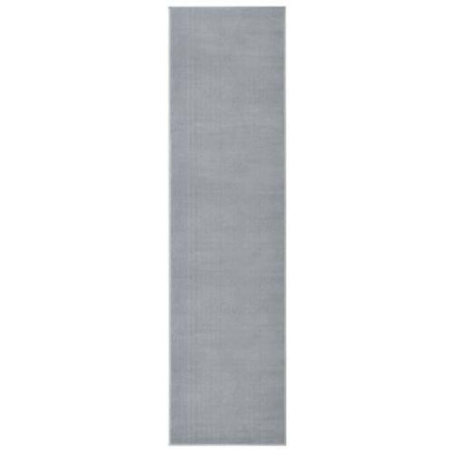 vidaXL Chodnik dywanowy, BCF, szary, 80x350 cm