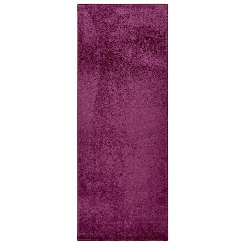 vidaXL Antypoślizgowy dywanik z miękkim runem, 57x150 cm, fioletowy