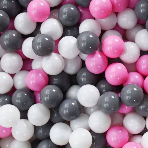 vidaXL Kolorowe piłki do baseniku z piłeczkami, 500 szt.