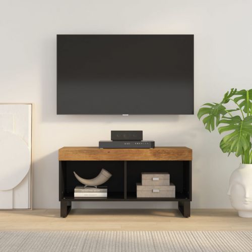 vidaXL Szafka pod telewizor, 85x33x43,5 cm, lite drewno mango