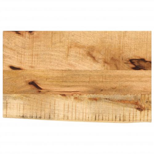 vidaXL Blat stołu, 50x20x2,5cm, naturalna krawędź, surowe drewno mango