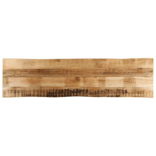 vidaXL Blat stołu z naturalną krawędzią, 180x40x2,5 cm, drewno mango