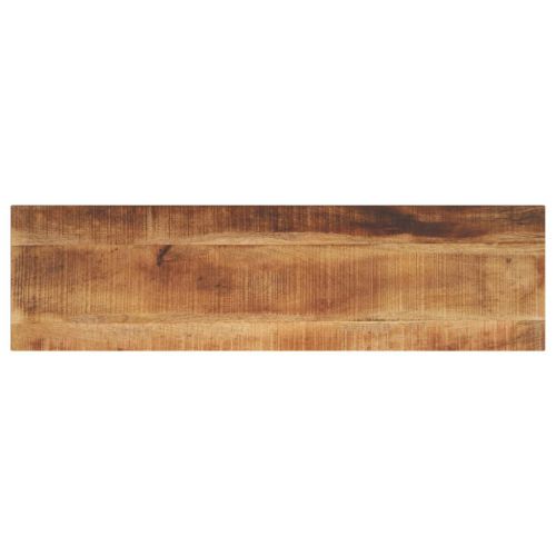 vidaXL Blat do stołu, 100x40x2,5 cm, prostokątny, surowe drewno mango